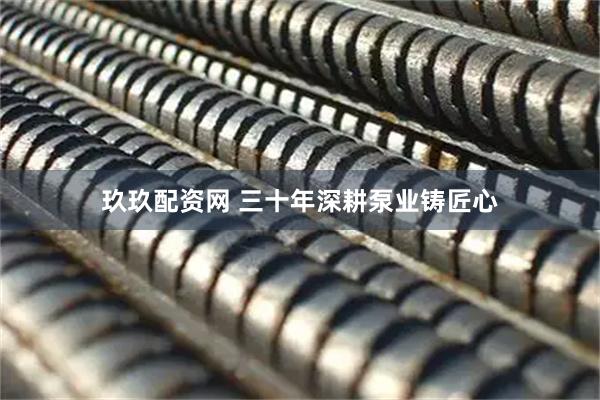 玖玖配资网 三十年深耕泵业铸匠心